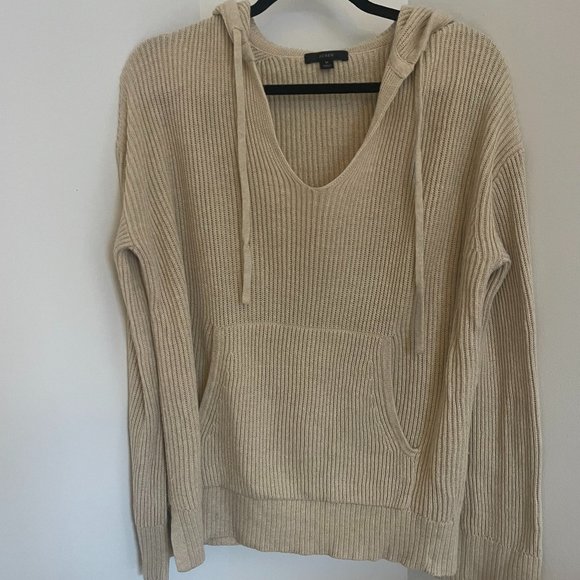 J. Crew Ribbed Cotton-Cashmere Sweater - Size M - Picture 2 of 5